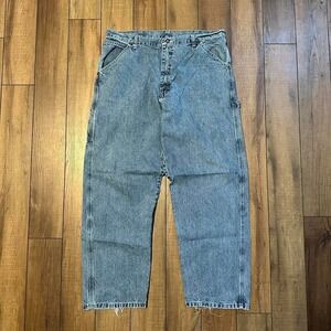 Vintage Lee Riders Jeans Men's size 36 x 32 Relaxed Fit Carpenter Baggy Skater